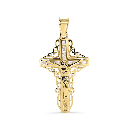 Locking Holdings | 14k_jesus_christ_clear_cz | Locking Holdings